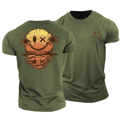 Vanmeeren™ | Zomerse Smiley Zee T-Shirt