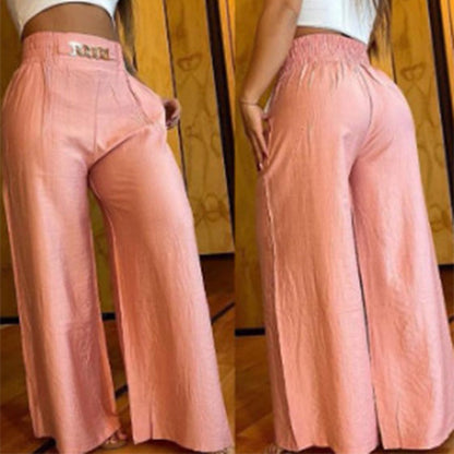 Évelyne™ — High-waisted wide-leg trousers