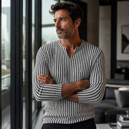 Vanmeeren™ | Moderne gebreide pullover met textuur