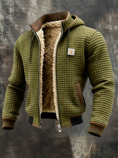 Vanmeeren™ | Retrojack met Capuchon en Rits
