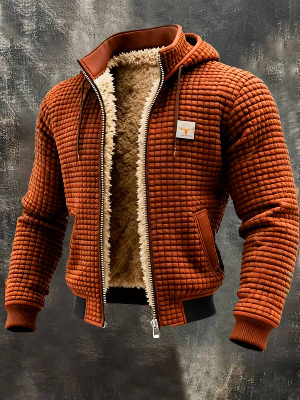 Vanmeeren™ | Retrojack met Capuchon en Rits
