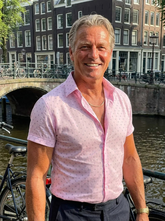 Vanmeeren™ | Zomeroverhemd met patroon